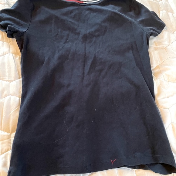 Navy Women’s Tommy Hilfiger short  sleeved shirt - Picture 4 of 4